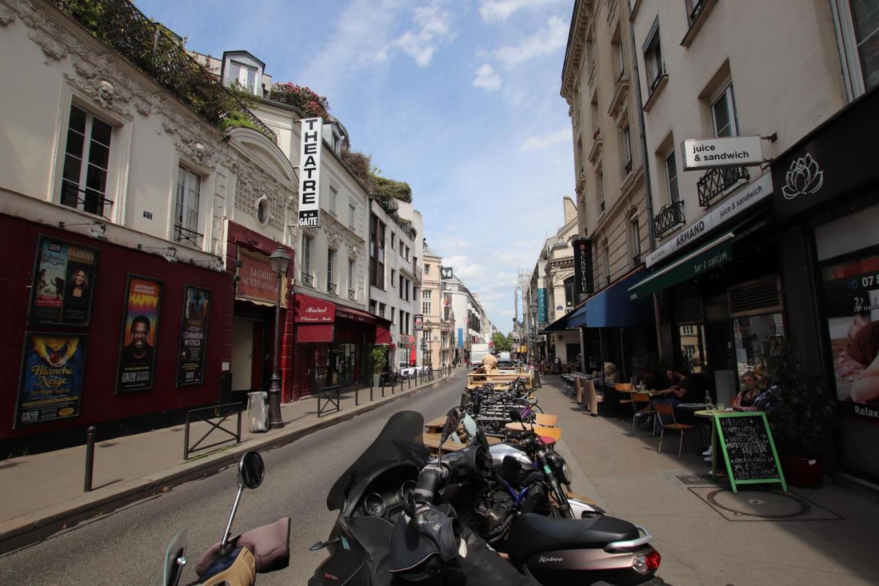 Montparnasse - La Gaite 1Bdr - B'Your Home Paris Ngoại thất bức ảnh