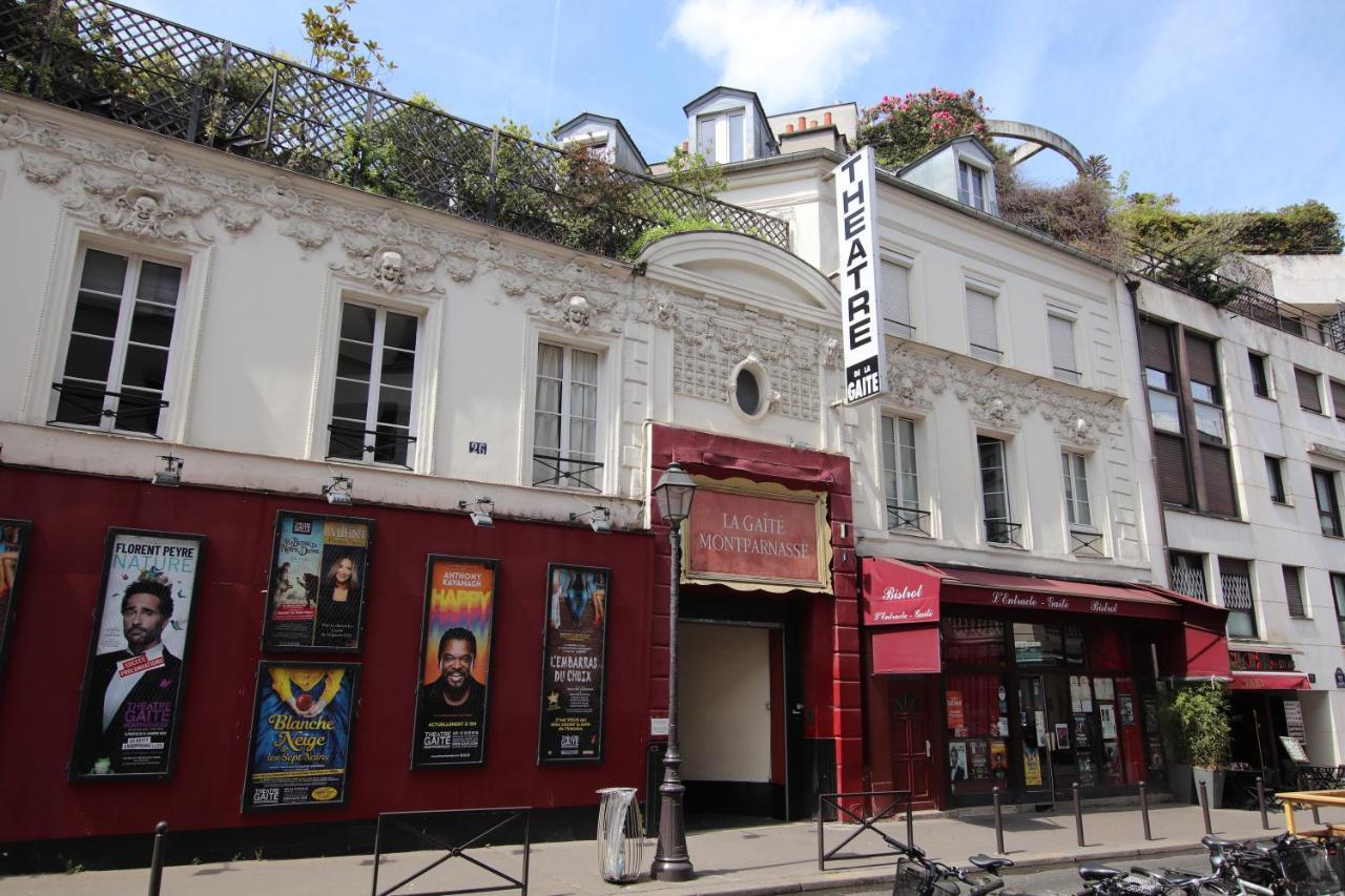 Montparnasse - La Gaite 1Bdr - B'Your Home Paris Ngoại thất bức ảnh